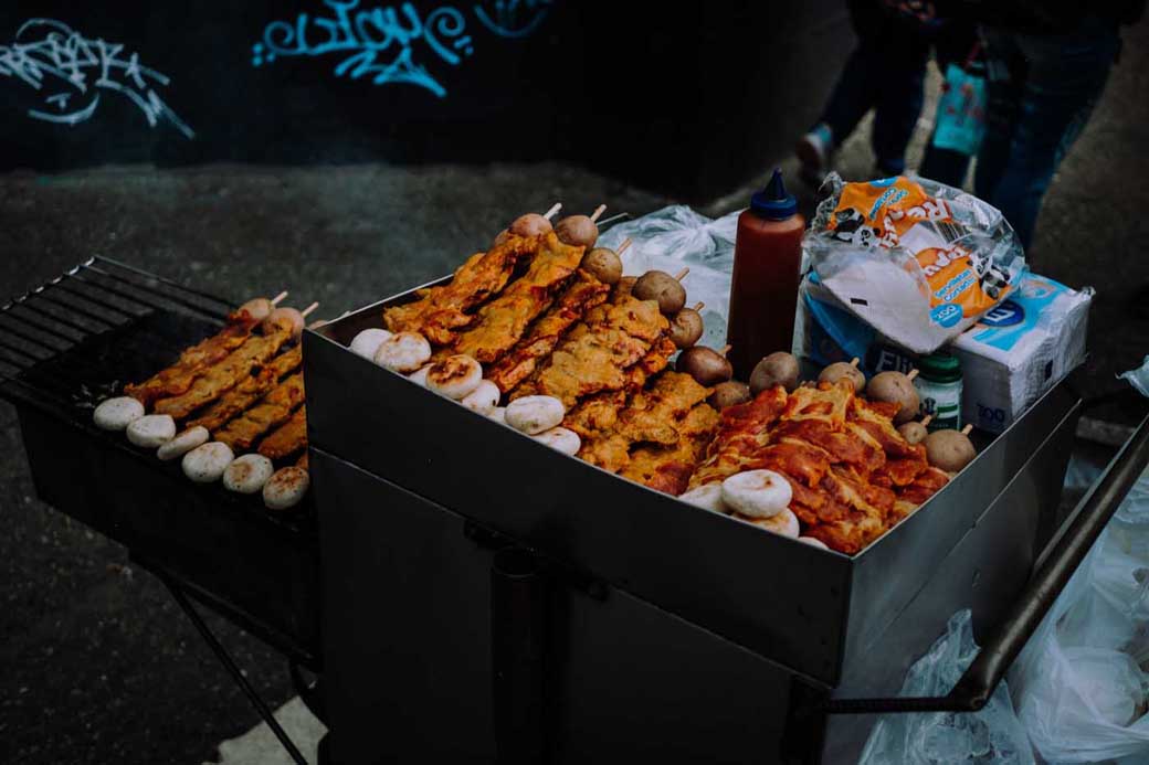 Barbecue in Cartagena, Colombia