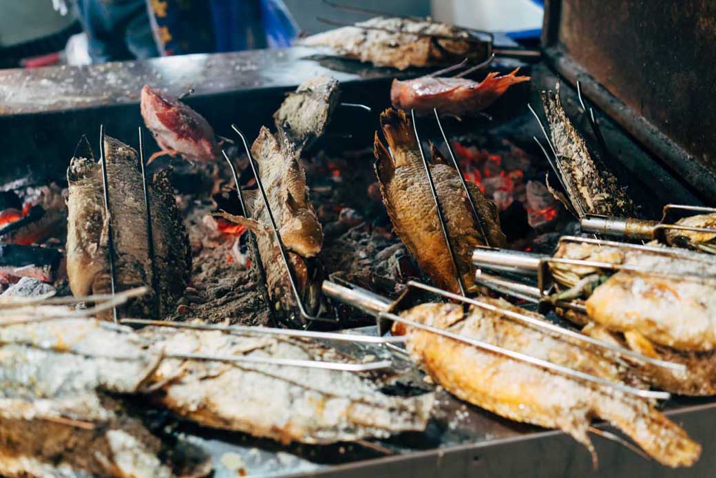 Barbecue in Chiang Mai, Thailand