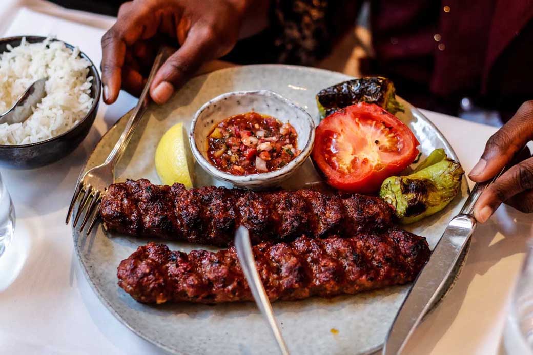 Barbecue in Istanbul, Turkey