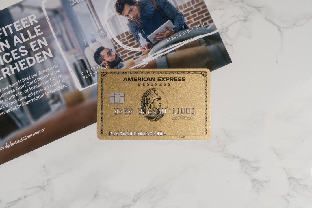 Je moet die Amex nú aanvragen, toch?