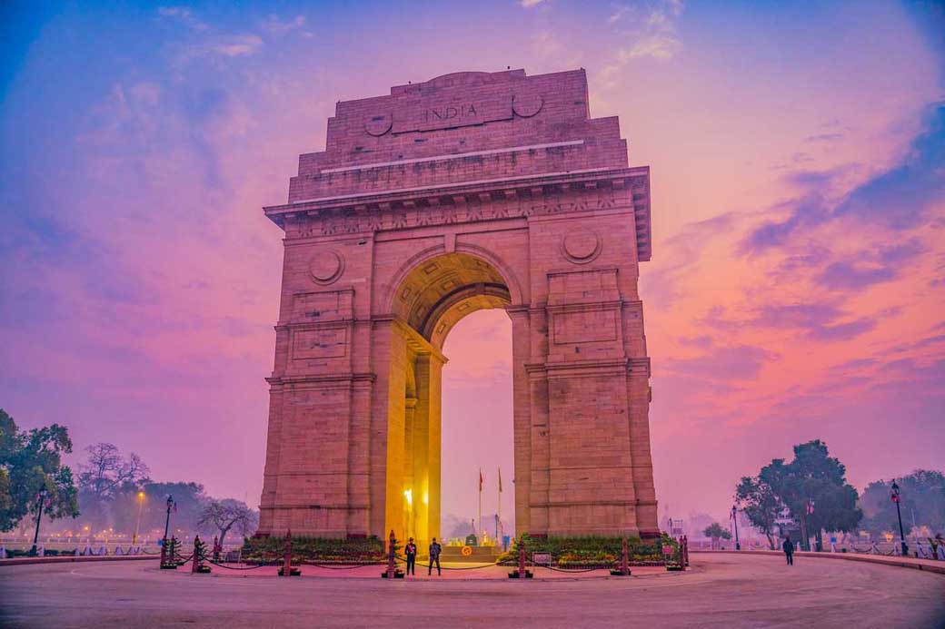 Delhi heeft een mooie poort