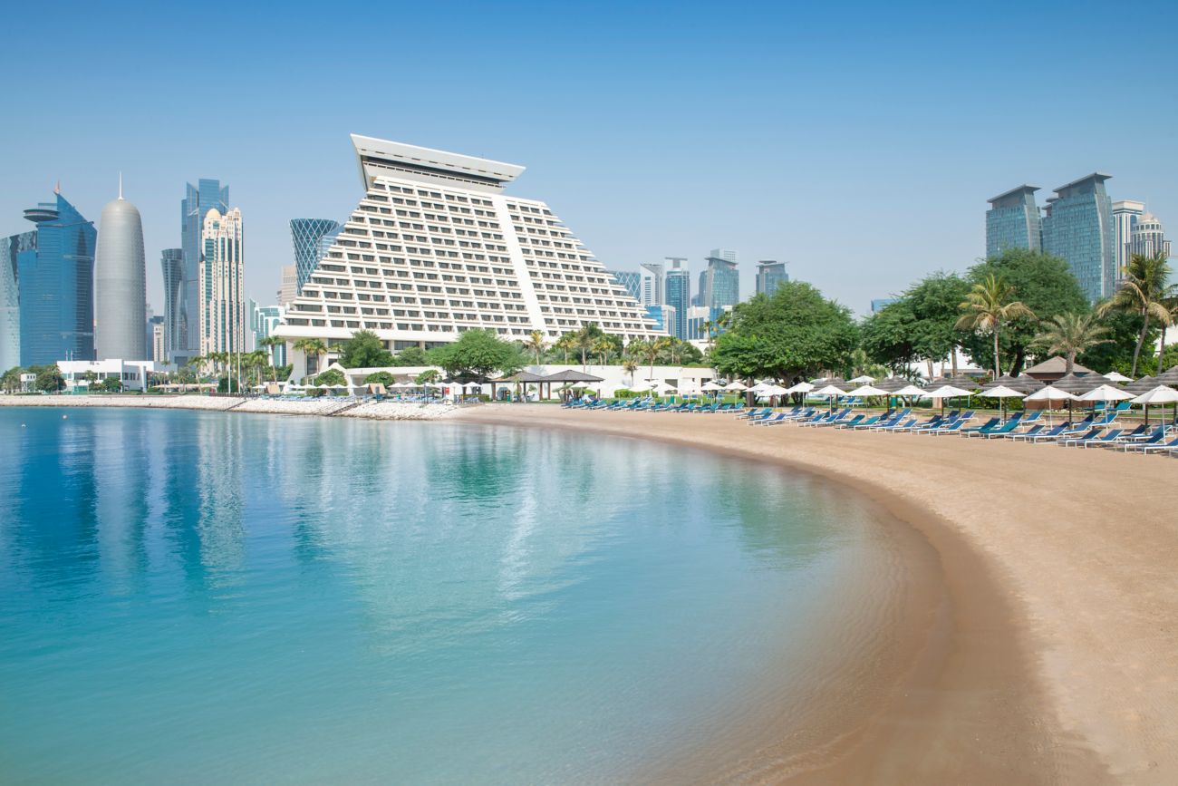 Dit Sheraton Grand is een knaller van een hotel in Doha