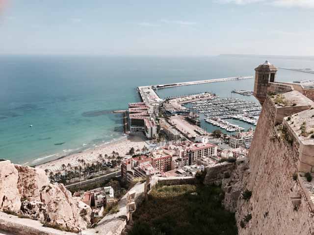 A view of Alicante, ES