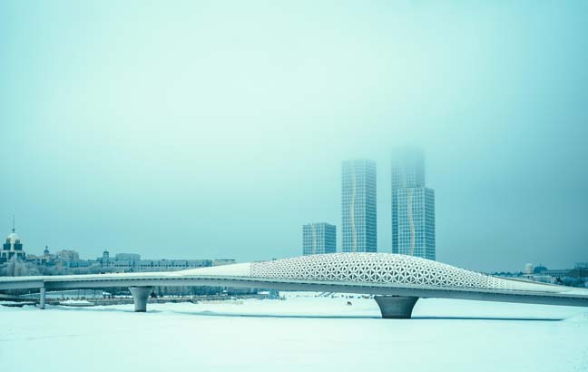 A view of Astana, KZ