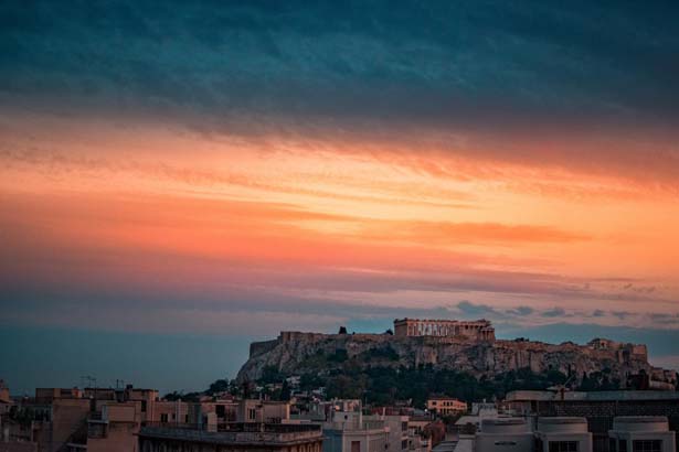 A view of Athens, GR
