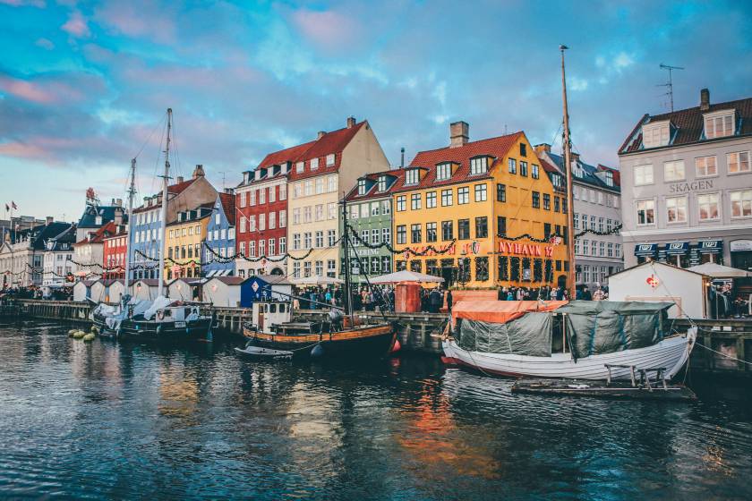 A view of Copenhagen, DK