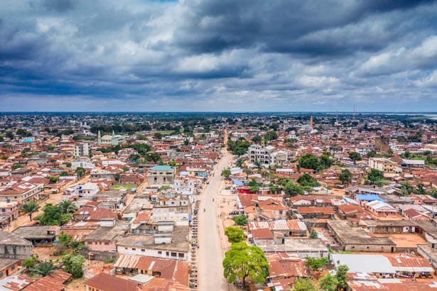 A view of Cotonou, BJ