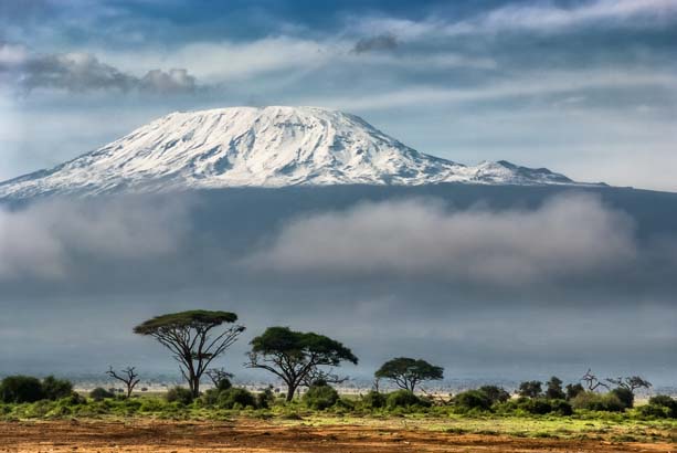 A view of Kilimanjaro, KE