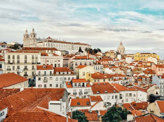 A view of Lisbon, PT