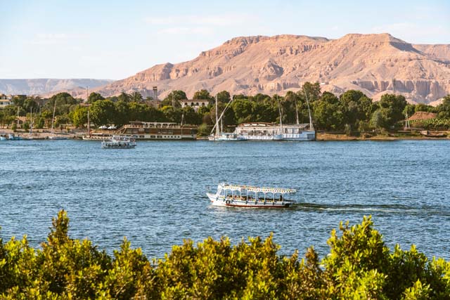 A view of Luxor, EG