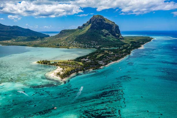 A view of Mauritius, MU