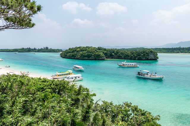 A view of Okinawa, JP