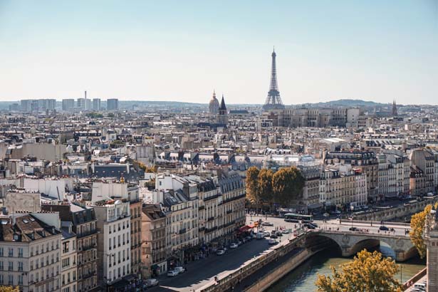 A view of Paris, FR