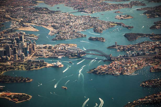 A view of Sydney, AU