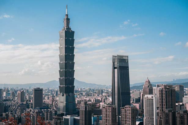 A view of Taipei, TW