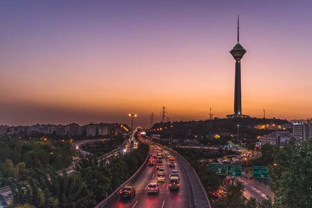 A view of Tehran, IR